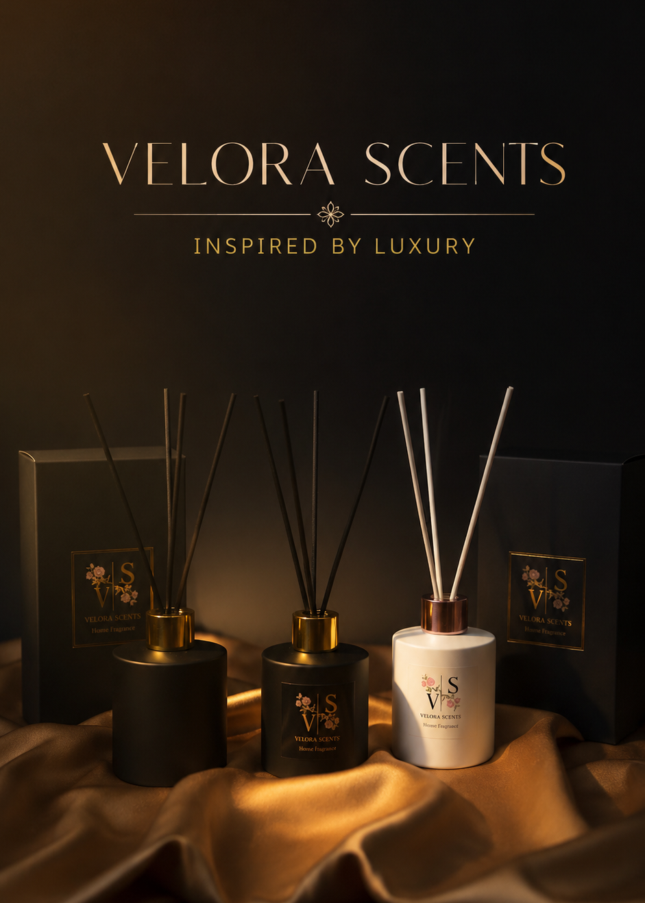 Luxury home fragrance reed diffuser Cyprus – Velora Scents