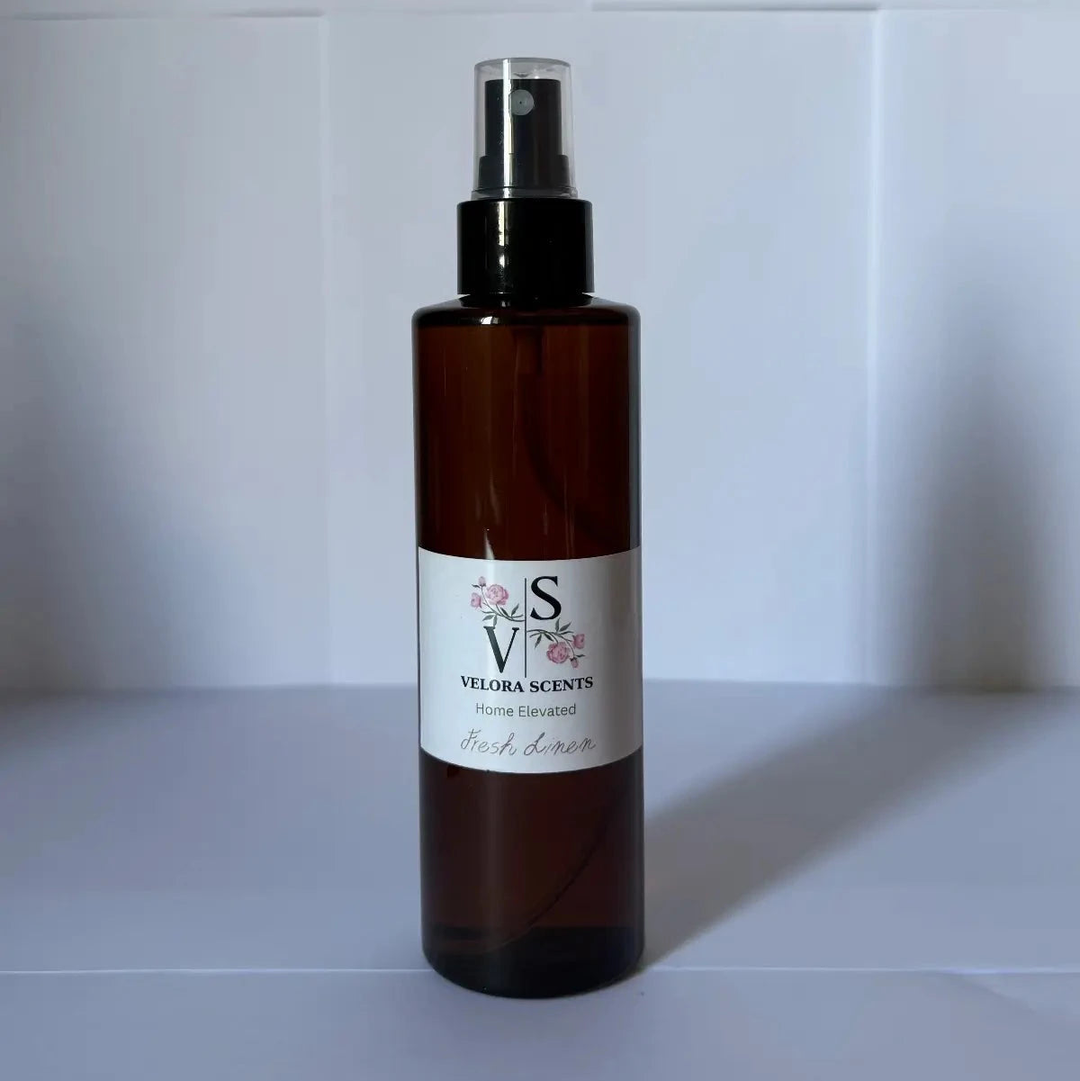 Velora Scents Fresh Linen 200ml room spray bottle – premium scent Cyprus