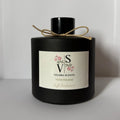 Reed diffuser Soft Cashmere 200ml Black – Velora Scents